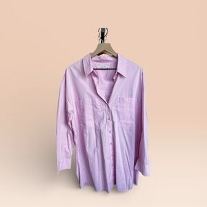 Abercrombie & Fitch Soft Pink Shirt Dress